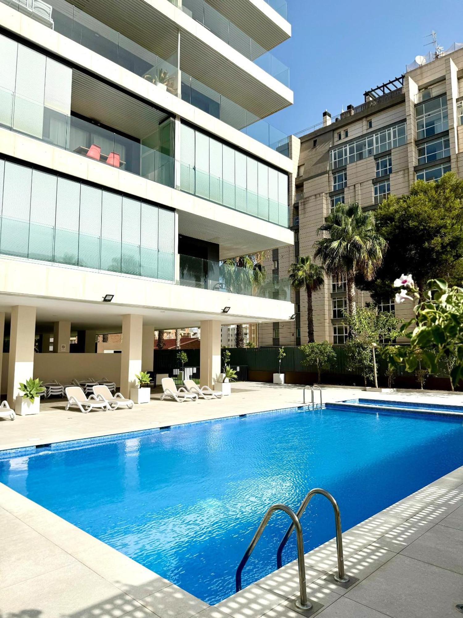 Calpe Beach II - Sea & Pool View Apartment Exterior foto